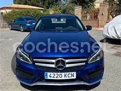 Usado Mercedes C220 170 CV (125 kW) 2018 Azul Berlina