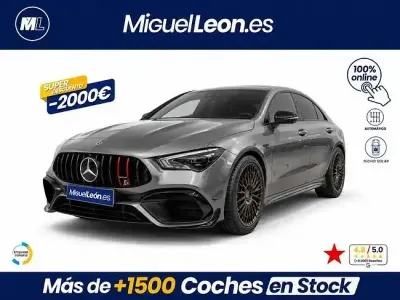 Usado Mercedes CLA250 220 CV (161 kW) 2024 Gris Coupe