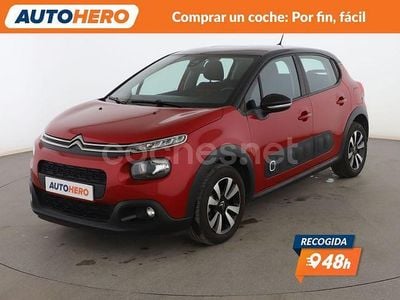 Rojo Usado 2020 Citroën C3 Feel Berlina | 8899 € (Precio justo)