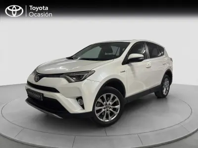 Usado Toyota RAV4 Hybrid Advance 197 CV (144 kW) 2016 Blanco classic SUV