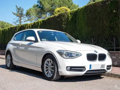 Usado BMW 116 Efficient Dynamics 116 CV (85 kW) 2014 Blanco Utilitario