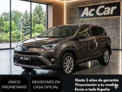 Usado Toyota RAV4 Hybrid Advance 197 CV (144 kW) 2018 Marrón SUV