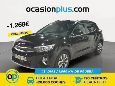 Usado Kia Stonic 120 CV (88 kW) 2021 Negro SUV