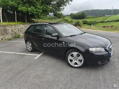 Usado Audi A3 Ambiente 140 CV (102 kW) 2007 Negro Utilitario