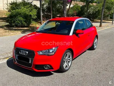 Usado Audi A1 Ambition 105 CV (77 kW) 2011 Rojo Utilitario