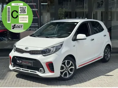 Usado Kia Picanto GT-Line 67 CV (49 kW) 2018 Blanco Utilitario