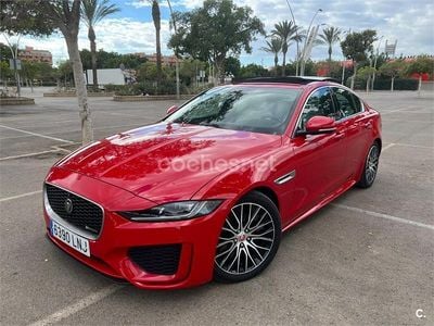 Rojo Usado 2021 Jaguar XE R-Dynamic Berlina | 25.990 € (Precio justo)