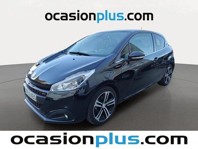 Usado Peugeot 208 GT-line 100 CV (73 kW) 2017 Negro Utilitario