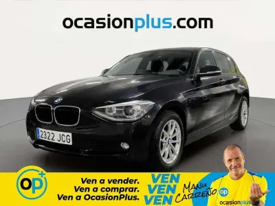 Usado BMW 118 143 CV (105 kW) 2015 Negro Utilitario