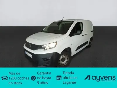 Usado Peugeot Partner Premium 102 CV (75 kW) 2021 Blanco Monovolumen