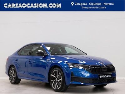 Azul Usado 2025 Skoda Octavia SportLine Berlina | 31.990 € (Precio justo)