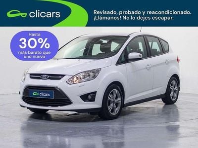 Usado Ford C-MAX 116 CV (85 kW) 2015 Blanco Monovolumen