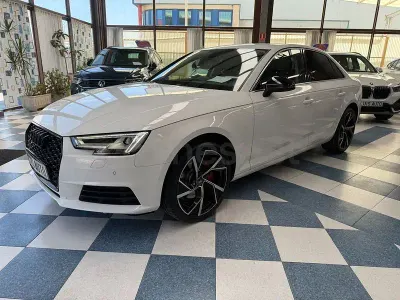 Usado Audi A4 S-Line 150 CV (110 kW) 2019 Blanco Berlina