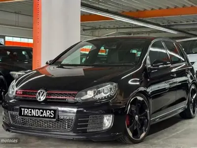 Usado VW Golf VII GTI 235 CV (172 kW) 2012 Negro Berlina