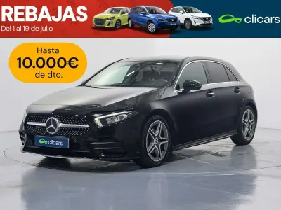 Usado Mercedes A180 136 CV (100 kW) 2020 Negro Utilitario