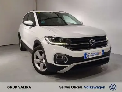 Usado VW T-Cross Sportline 110 CV (80 kW) 2020 Blanco SUV