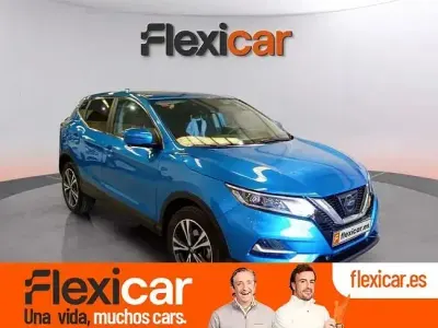 Usado Nissan Qashqai N-Connecta 110 CV (80 kW) 2017 Azul SUV