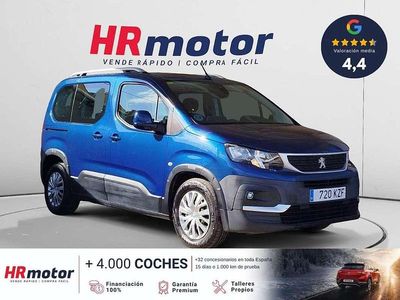 Usado Peugeot Rifter Active 103 CV (75 kW) 2019 Azul Monovolumen