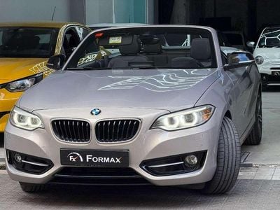 Usado BMW 220 Comfort Edition 184 CV (135 kW) 2015 Gris / plata Descapotable