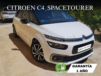 Usado Citroën C4 SpaceTourer Shine 130 CV (95 kW) 2018 Blanco Monovolumen