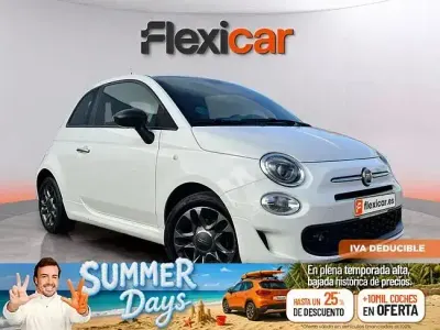 Usado Fiat 500 Club 70 CV (51 kW) 2022 Blanco Utilitario