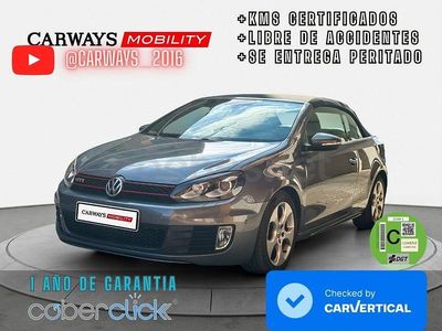 Brugt VW Golf Cabriolet GTI 210 HK (154 kW) 2012 Grå Cabriolet