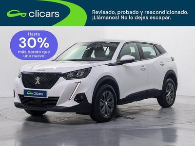 Usado Peugeot 2008 Active 100 CV (73 kW) 2021 Blanco SUV