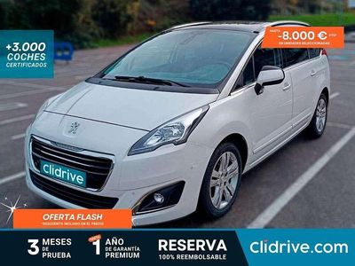 Blanco Usado 2015 Peugeot 5008 Style Monovolumen | 8490 € (Un poco caro)