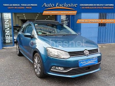 Azul Usado 2017 VW Polo Advance Berlina | 12.490 € (Precio justo)