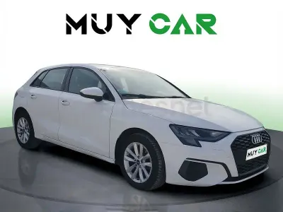 Usado Audi A3 110 CV (80 kW) 2021 Blanco Berlina