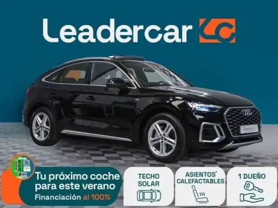 Usado Audi Q5 S-Line 163 CV (119 kW) 2021 Negro SUV