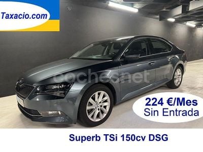 Usado Skoda Superb Ambition 150 CV (110 kW) 2017 Gris / plata Berlina