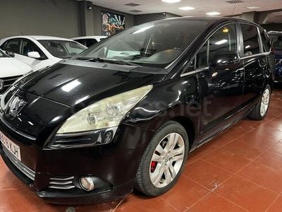 Usado Peugeot 5008 112 CV (82 kW) 2012 Negro Monovolumen