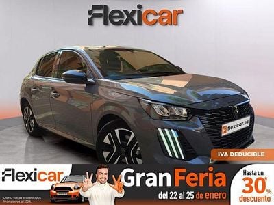 Usado Peugeot 208 Allure 100 CV (73 kW) 2024 Gris Utilitario