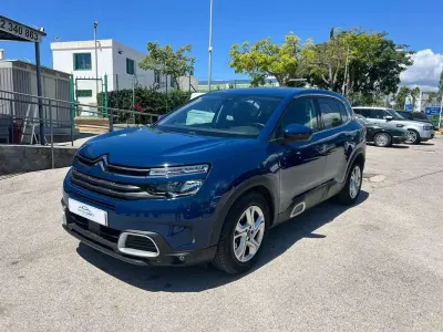 Usado Citroën C5 Aircross PureTech 131 CV (96 kW) 2020 Azul SUV