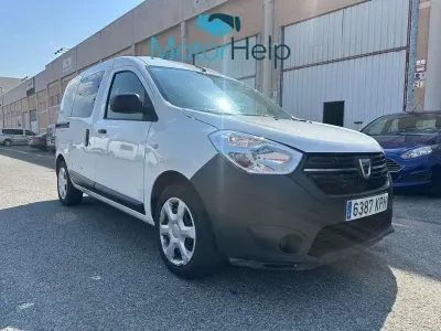 Usado Dacia Dokker Ambiance 75 CV (55 kW) 2018 Blanco Monovolumen