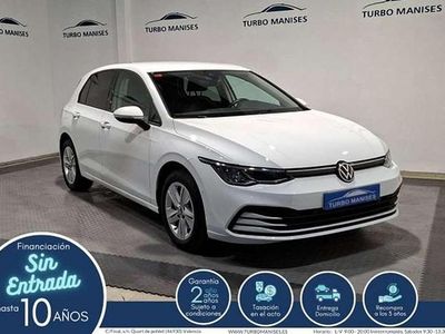 Usado VW Golf VIII Life 110 CV (80 kW) 2021 Blanco Berlina