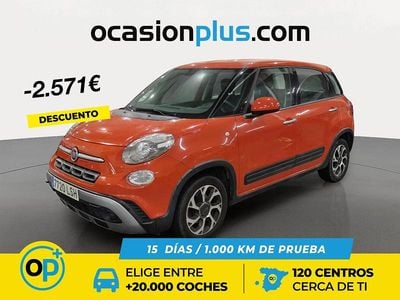 Usado Fiat 500L S 95 CV (69 kW) 2021 Naranja Monovolumen