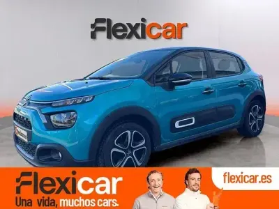 Usado Citroën C3 Feel 83 CV (61 kW) 2022 Azul Utilitario