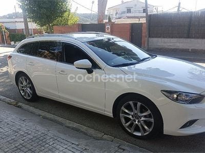 Usado Mazda 6 Luxury 150 CV (110 kW) 2014 Blanco Familiar