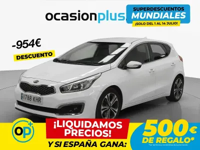 Usado Kia Ceed GT 136 CV (100 kW) 2018 Blanco Berlina