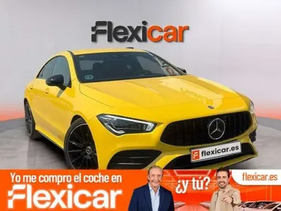 Usado Mercedes CLA200 150 CV (110 kW) 2019 Amarillo Coupe
