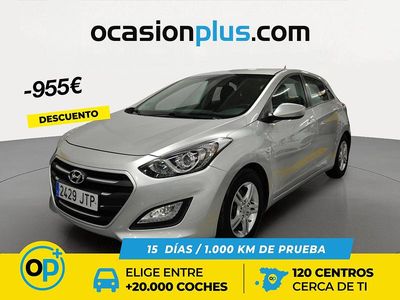 Usado Hyundai i30 100 CV (73 kW) 2016 Gris