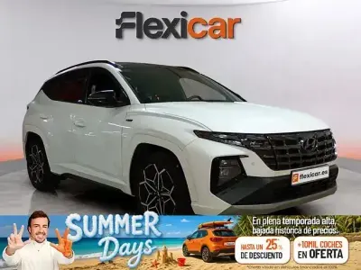 Usado Hyundai Tucson N Line 180 CV (132 kW) 2021 Blanco SUV