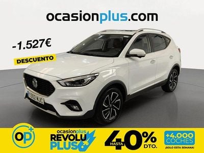 Usado MG ZS Luxury 111 CV (81 kW) 2023 Blanco SUV
