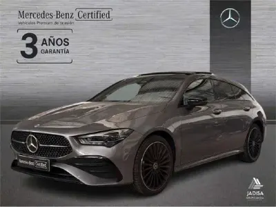 Usado Mercedes CLA250e 218 CV (160 kW) 2024 Gris montaña Coupe
