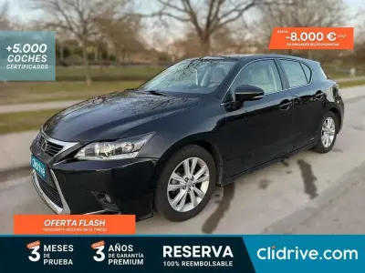 Usado Lexus CT200h Executive Line 99 CV (72 kW) 2015 Negro Berlina