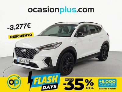 Usado Hyundai Tucson N Line 136 CV (100 kW) 2019 Blanco SUV
