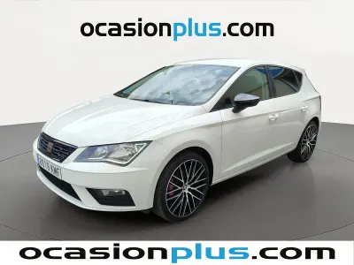 Usado Seat Leon Style 110 CV (80 kW) 2018 Blanco Utilitario