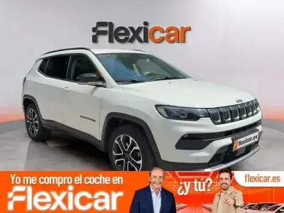 Usado Jeep Compass Limited 130 CV (95 kW) 2021 Blanco SUV